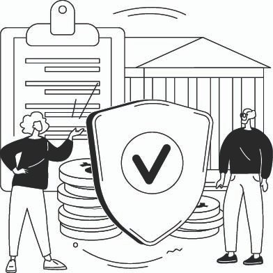 Key benefits of digital transformation for governments — transparency, efficiency, security, scalability, and sustainability.