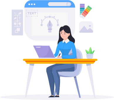 Icon representing multi-platform design optimized for web, mobile, and print